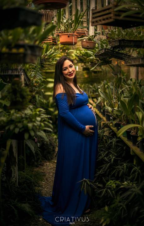 Inspiração e ideias criativas de ensaios fotográfico de gestante no Orquidário Maylasky  São Roque-SP
'