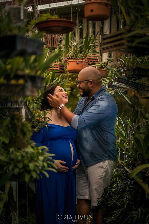 Inspiração e ideias criativas de ensaios fotográfico de gestante no Orquidário Maylasky  São Roque-SP
'