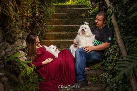 Inspiração e ideias criativas de ensaios fotográfico de gestante no Orquidário Maylasky  São Roque-SP
'