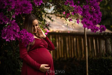 Inspiração e ideias criativas de ensaios fotográfico de gestante no Orquidário Maylasky  São Roque-SP
'