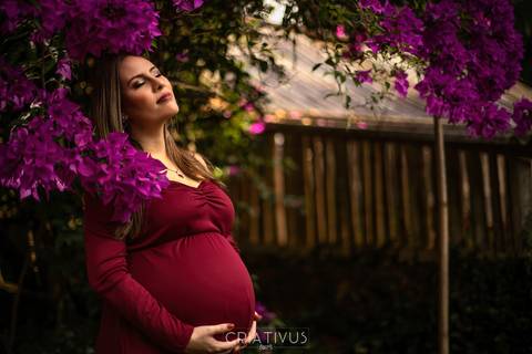 Inspiração e ideias criativas de ensaios fotográfico de gestante no Orquidário Maylasky  São Roque-SP
'