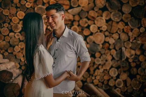 Inspiração e ideias criativas ensaio fotográfico pré casamento de casal Holambra cidade das flores SP'