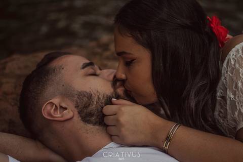 Ensaio Fotográfico Pré Casamento Cachoeira do Saltão Brotas SP'