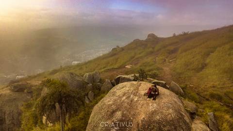Inspiração e ideias ensaio fotográfico pré casamento de casal Pico do Olho d'Água Mairiporã - SP'