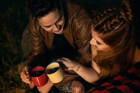 Inspiração e ideias ensaio fotográfico pré casamento de casal Pico do Olho d'Água Mairiporã - SP'