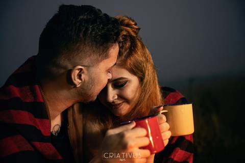 Inspiração e ideias ensaio fotográfico pré casamento de casal Pico do Olho d'Água Mairiporã - SP'
