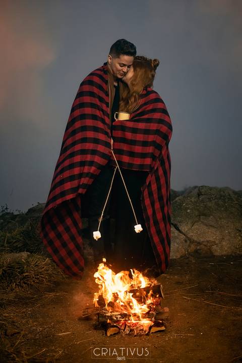 Inspiração e ideias ensaio fotográfico pré casamento de casal Pico do Olho d'Água Mairiporã - SP'