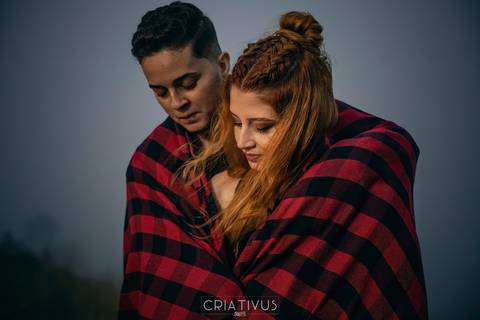 Inspiração e ideias ensaio fotográfico pré casamento de casal Pico do Olho d'Água Mairiporã - SP'