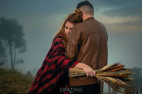 Inspiração e ideias ensaio fotográfico pré casamento de casal Pico do Olho d'Água Mairiporã - SP'