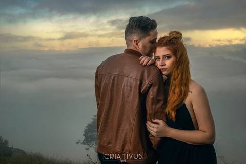 Inspiração e ideias ensaio fotográfico pré casamento de casal Pico do Olho d'Água Mairiporã - SP'