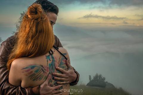 Inspiração e ideias ensaio fotográfico pré casamento de casal Pico do Olho d'Água Mairiporã - SP'
