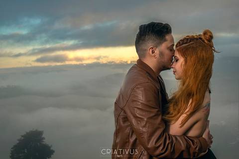 Inspiração e ideias ensaio fotográfico pré casamento de casal Pico do Olho d'Água Mairiporã - SP'