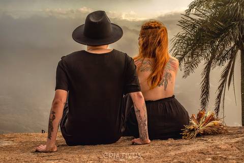 Inspiração e ideias ensaio fotográfico pré casamento de casal Pico do Olho d'Água Mairiporã - SP'