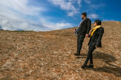 Inspiração e ideias ensaio fotográfico pré casamento de casal Pedra Grande Atibaia '