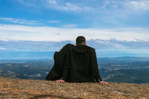 Inspiração e ideias ensaio fotográfico pré casamento de casal Pedra Grande Atibaia '