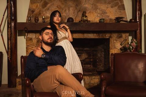 Inspiração e ideias ensaio fotográfico pré casamento de casal Pedra Grande Atibaia '