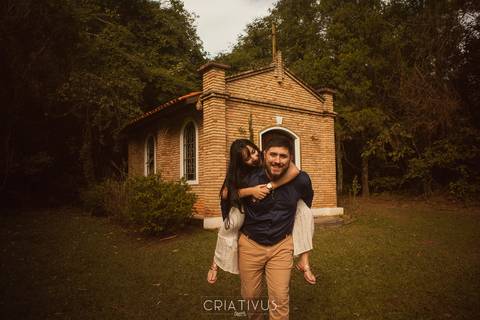 Inspiração e ideias ensaio fotográfico pré casamento de casal Pedra Grande Atibaia '