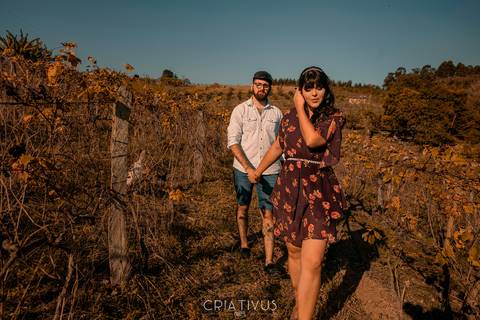 Inspiração e ideias criativas  ensaio fotográfico pré casamento de casal no Sitio Nosso Recanto Atibaia'