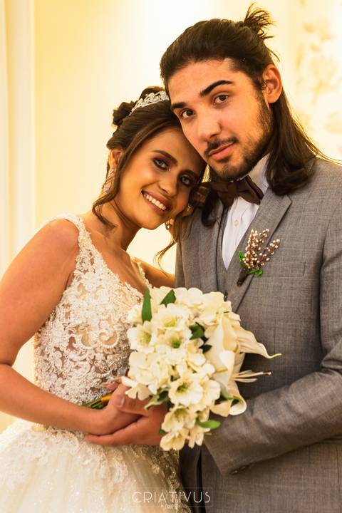 Ensaio fotográfico de casamento making of dos noivos Editorial Dreams no Espaço Splendour em Osasco-SP'