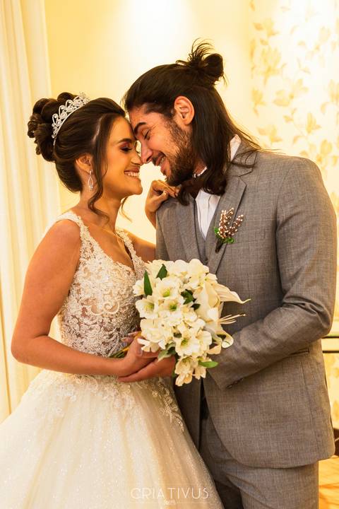 Ensaio fotográfico de casamento making of dos noivos Editorial Dreams no Espaço Splendour em Osasco-SP'