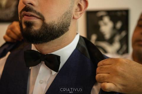 Inspiração e ideias criativas de fotos fotográfico de Making Of do noivo Garage Barbearia  '