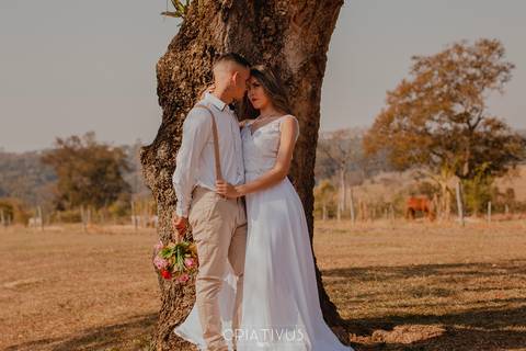 Inspiração e ideias criativas de fotos fotográfico de elopement wedding na Fazenda Vassoural 
'