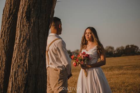 Inspiração e ideias criativas de fotos fotográfico de elopement wedding na Fazenda Vassoural 
'
