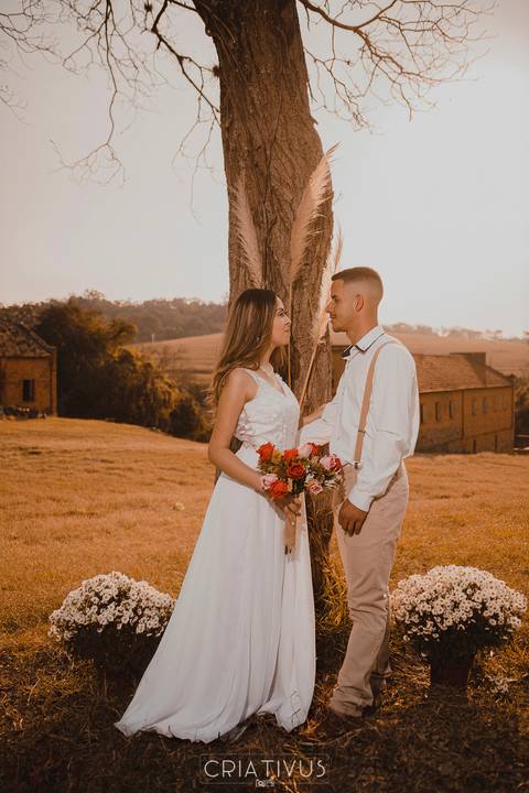 Inspiração e ideias criativas de fotos fotográfico de elopement wedding na Fazenda Vassoural 
'