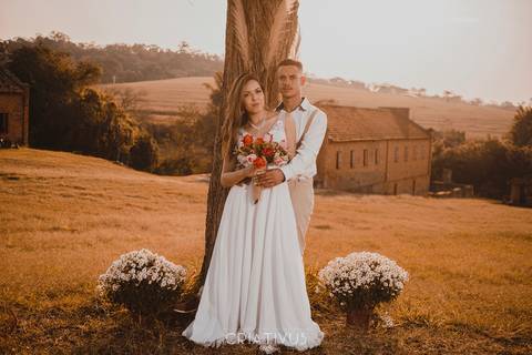 Inspiração e ideias criativas de fotos fotográfico de elopement wedding na Fazenda Vassoural 
'
