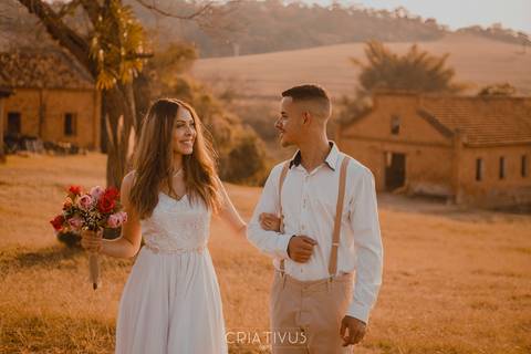 Inspiração e ideias criativas de fotos fotográfico de elopement wedding na Fazenda Vassoural
'