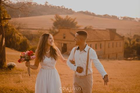 Inspiração e ideias criativas de fotos fotográfico de elopement wedding na Fazenda Vassoural
'