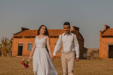 Inspiração e ideias criativas de fotos fotográfico de elopement wedding na Fazenda Vassoural 
'