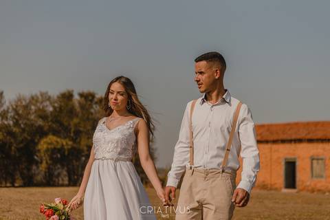 Inspiração e ideias criativas de fotos fotográfico de elopement wedding na Fazenda Vassoural
'