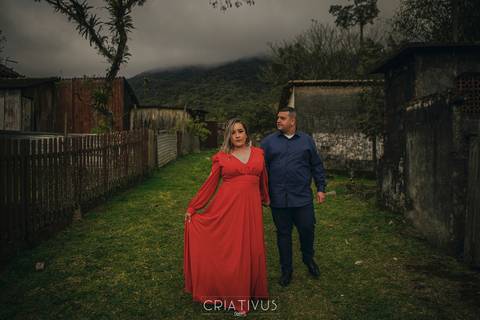 Inspiração e ideias criativas  ensaio fotográfico pré casamento de casal em Paranapiacaba
'