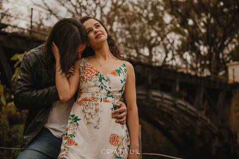 Inspiração e ideias criativas  ensaio fotográfico pré casamento de casal na Fazenda Ipanema - Iperó - SP
'