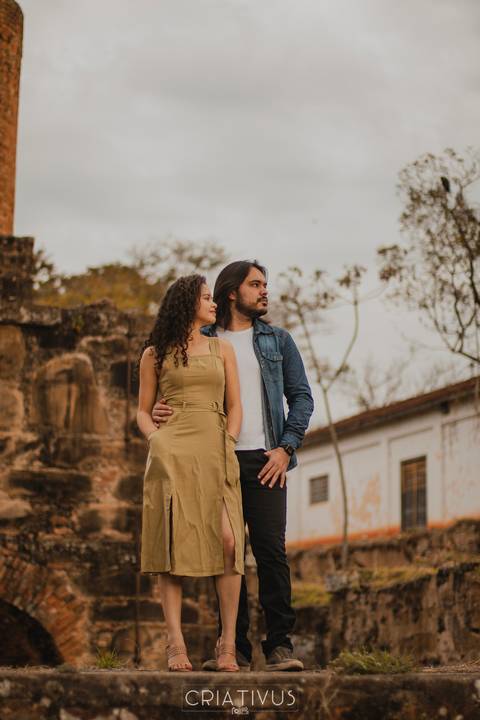 Inspiração e ideias criativas  ensaio fotográfico pré casamento de casal na Fazenda Ipanema - Iperó - SP
'