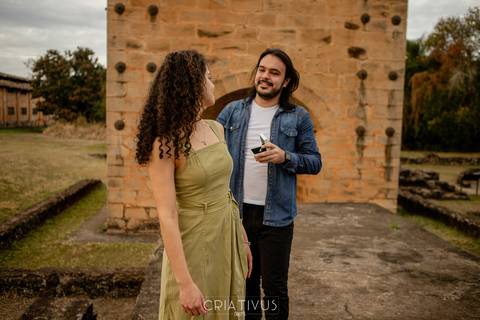 Inspiração e ideias criativas  ensaio fotográfico pré casamento de casal na Fazenda Ipanema - Iperó - SP
'