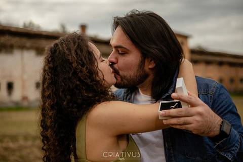 Inspiração e ideias criativas  ensaio fotográfico pré casamento de casal na Fazenda Ipanema - Iperó - SP
'