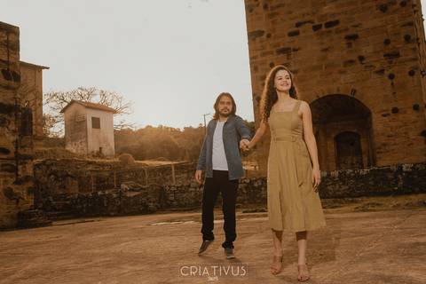 Inspiração e ideias criativas  ensaio fotográfico pré casamento de casal na Fazenda Ipanema - Iperó - SP
'