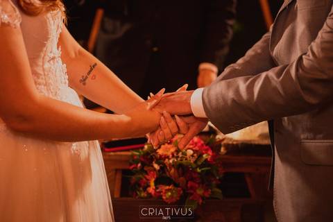 Inspiração e ideias criativas de fotos fotográfico de casamento momento da cerimonia no Villa Mantova'
