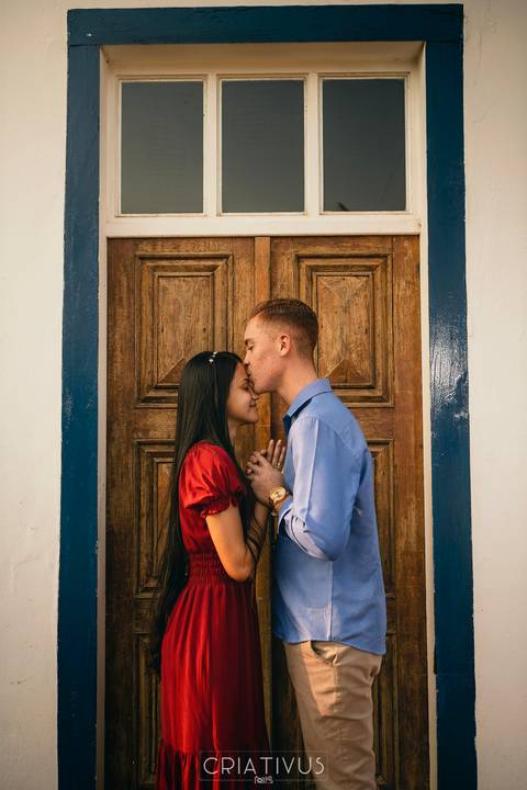 Inspiração e ideias criativas  ensaio fotográfico pré casamento de casal na Fazenda Quilombo
'