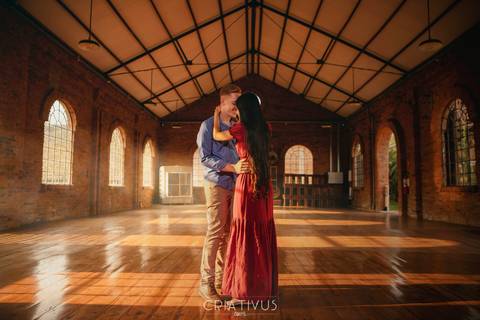 Inspiração e ideias criativas  ensaio fotográfico pré casamento de casal na Fazenda Quilombo
'