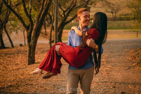 Inspiração e ideias criativas  ensaio fotográfico pré casamento de casal na Fazenda Quilombo
'