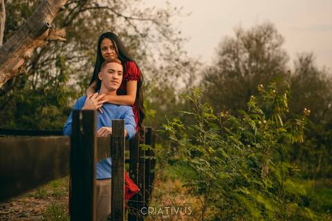 Inspiração e ideias criativas  ensaio fotográfico pré casamento de casal na Fazenda Quilombo
'