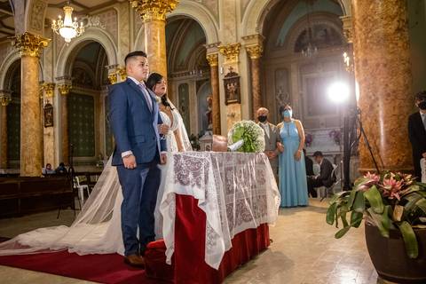 Inspiração e ideias criativas de fotos fotográfico de casamento na Igreja do Calvário - SP
'