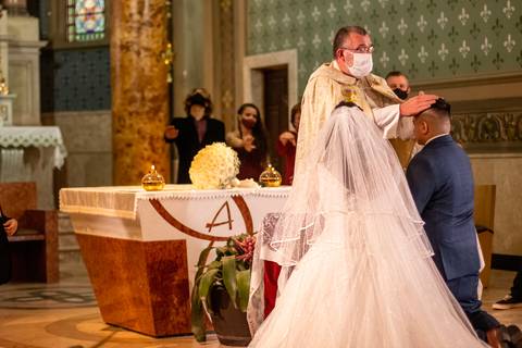 Inspiração e ideias criativas de fotos fotográfico de casamento na Igreja do Calvário - SP
'