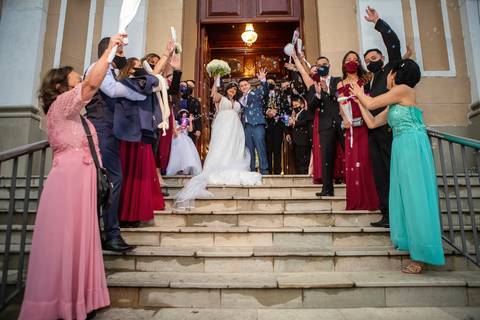 Inspiração e ideias criativas de fotos fotográfico de casamento na Igreja do Calvário - SP
'