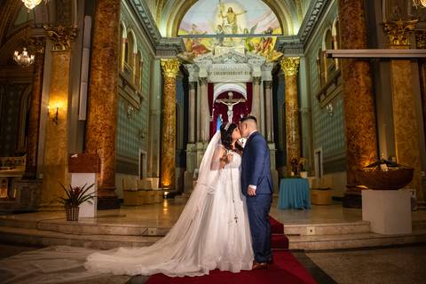Inspiração e ideias criativas de fotos fotográfico de casamento na Igreja do Calvário - SP
'