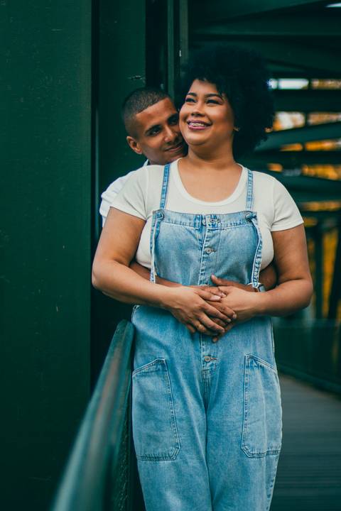 Inspiração e ideias criativas  ensaio fotográfico pré casamento de casal em Guararema - SP'