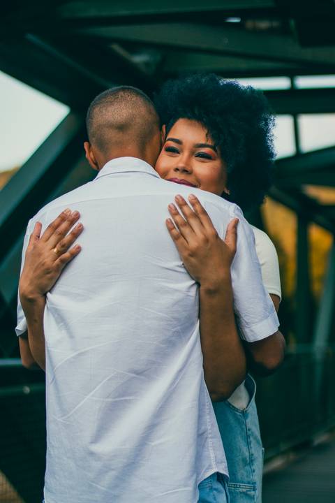 Inspiração e ideias criativas  ensaio fotográfico pré casamento de casal em Guararema - SP'